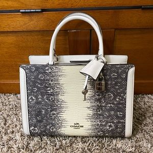 Coach handbag, with shoulder strap, EUC, used once or twice.